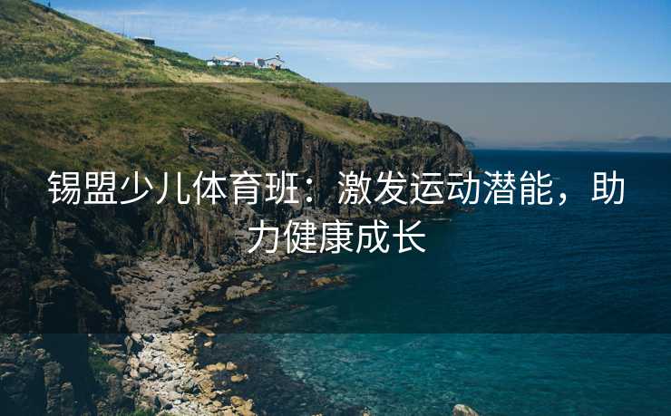 锡盟少儿体育班：激发运动潜能，助力健康成长