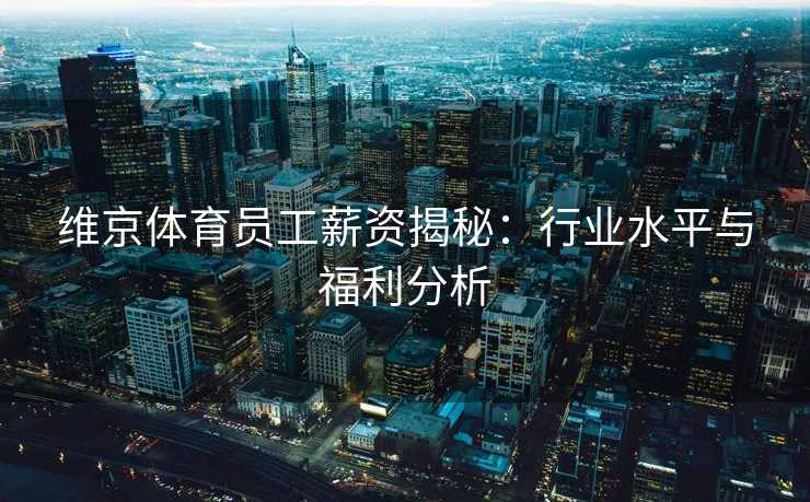 维京体育员工薪资揭秘：行业水平与福利分析