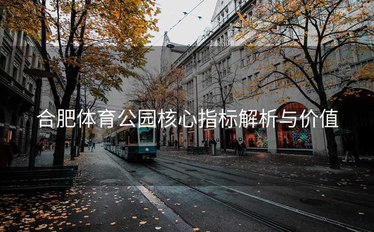 合肥体育公园核心指标解析与价值