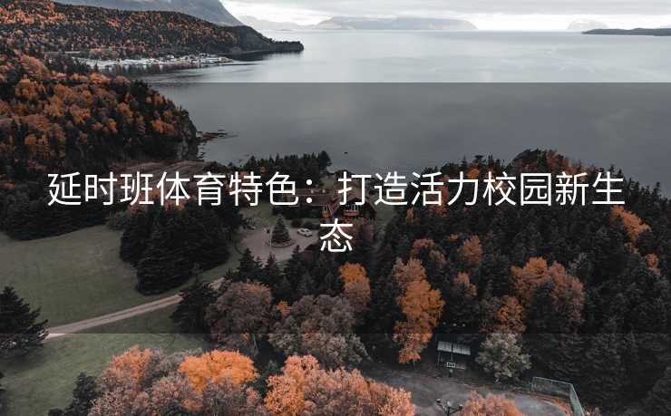 延时班体育特色：打造活力校园新生态