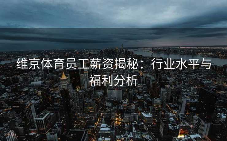 维京体育员工薪资揭秘：行业水平与福利分析