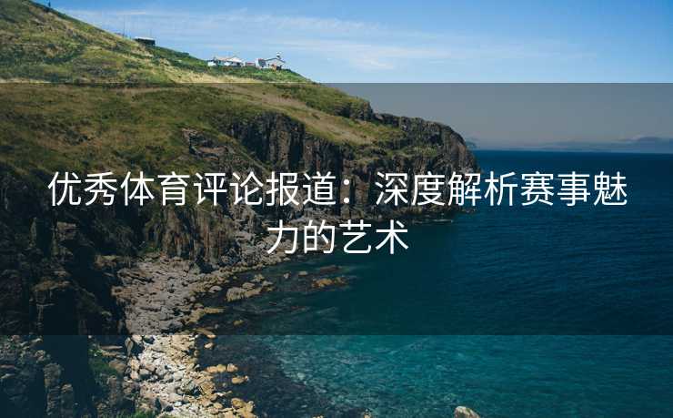 优秀体育评论报道：深度解析赛事魅力的艺术