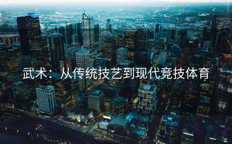 武术：从传统技艺到现代竞技体育