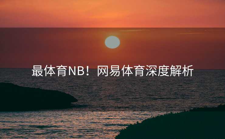 最体育NB！网易体育深度解析