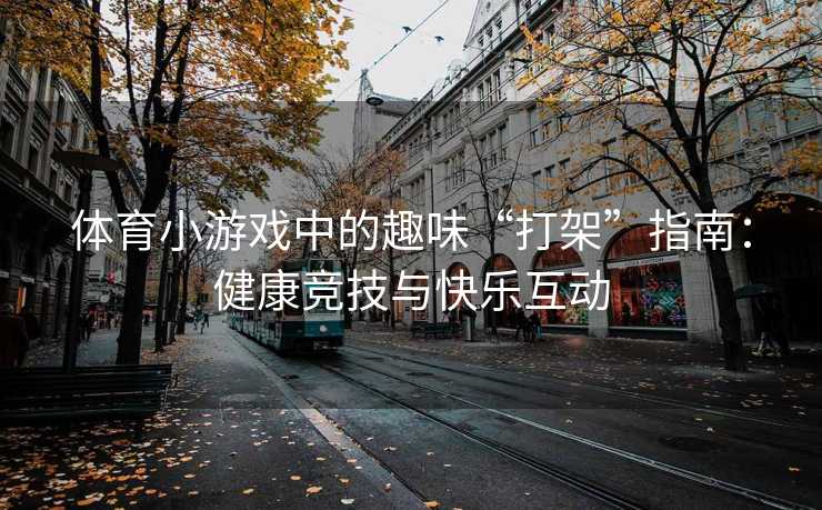 体育小游戏中的趣味“打架”指南：健康竞技与快乐互动